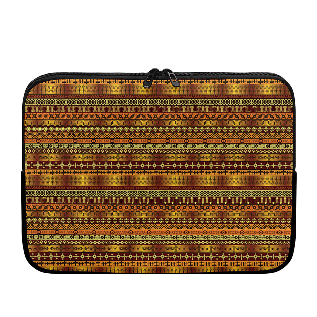 Native African Tribal Pattern Print Laptop Sleeve
