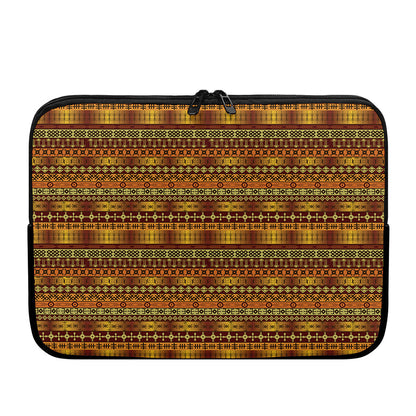Native African Tribal Pattern Print Laptop Sleeve
