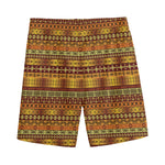 Native African Tribal Pattern Print Men's Sports Shorts