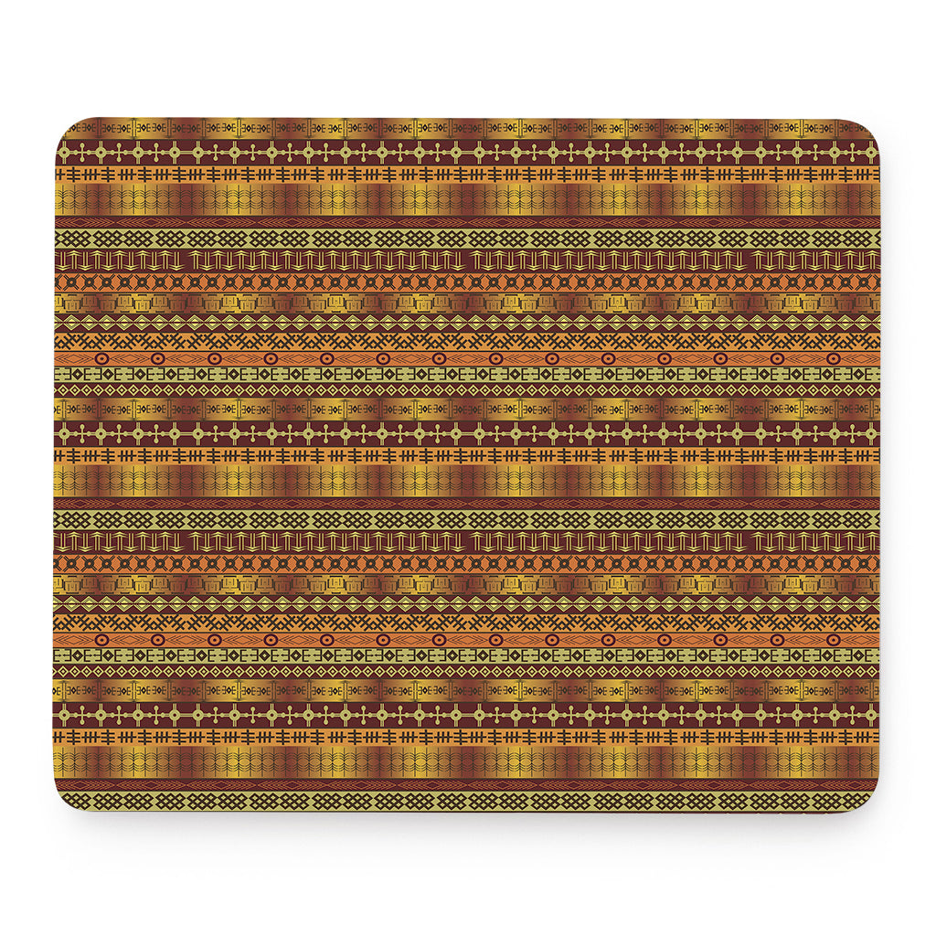 Native African Tribal Pattern Print Mouse Pad