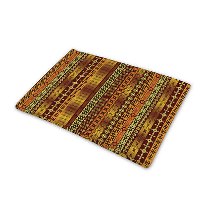 Native African Tribal Pattern Print Pet Cooling Mat Cover