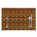 Native African Tribal Pattern Print Placemat