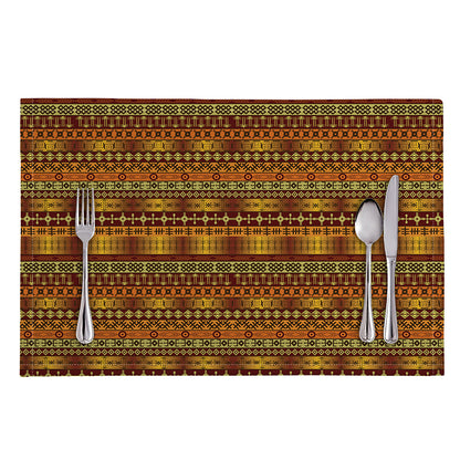 Native African Tribal Pattern Print Placemat