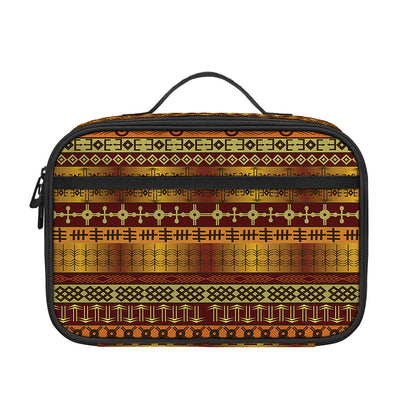 Native African Tribal Pattern Print Portable Lunch Bag