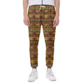 Native African Tribal Pattern Print Joggers