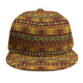 Native African Tribal Pattern Print Snapback Cap