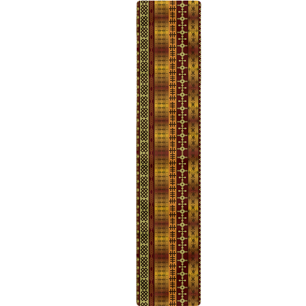 Native African Tribal Pattern Print Table Runner