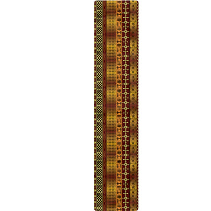 Native African Tribal Pattern Print Table Runner