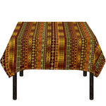 Native African Tribal Pattern Print Tablecloth