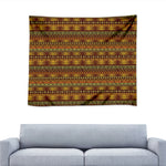 Native African Tribal Pattern Print Tapestry
