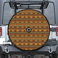Native African Tribal Pattern Print Tire Cover With Camera Hole