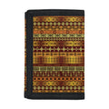 Native African Tribal Pattern Print Trifold Wallet