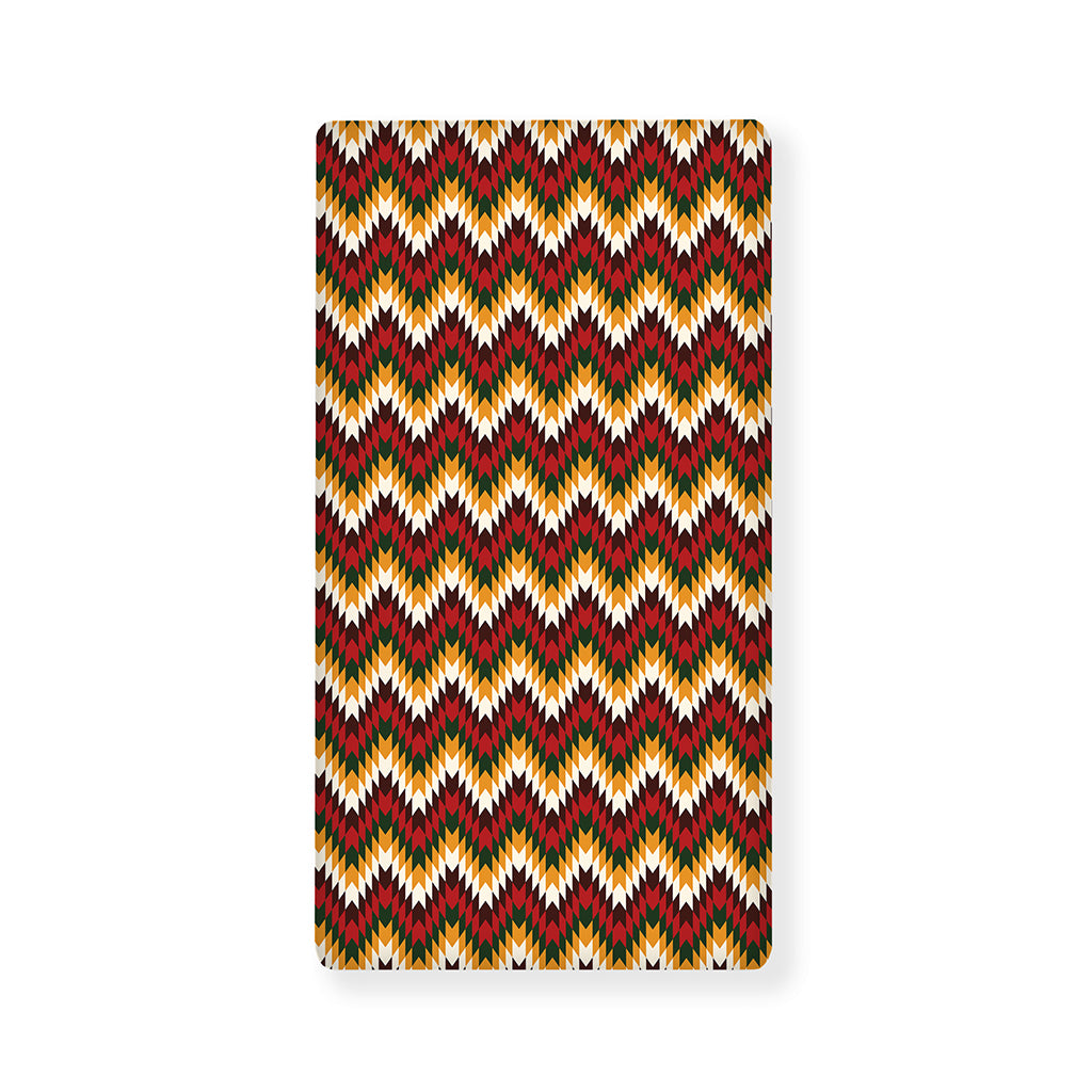 Native American Chevron Tribal Print Baby Crib Sheet