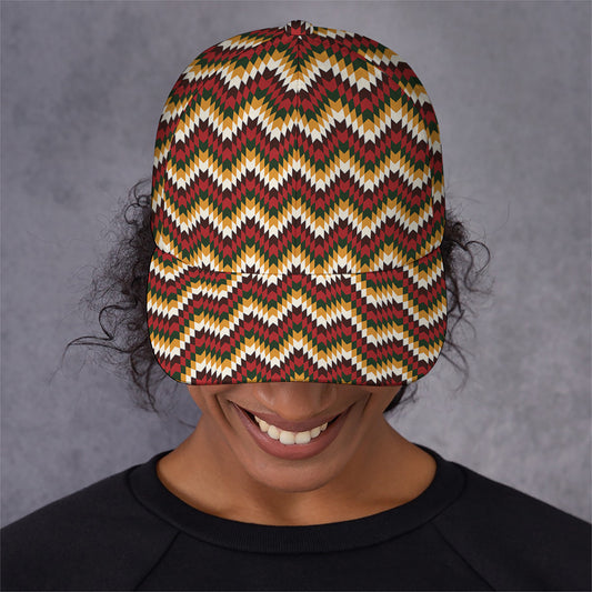 Native American Chevron Tribal Print Baseball Cap