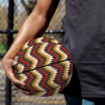 Native American Chevron Tribal Print Basketball