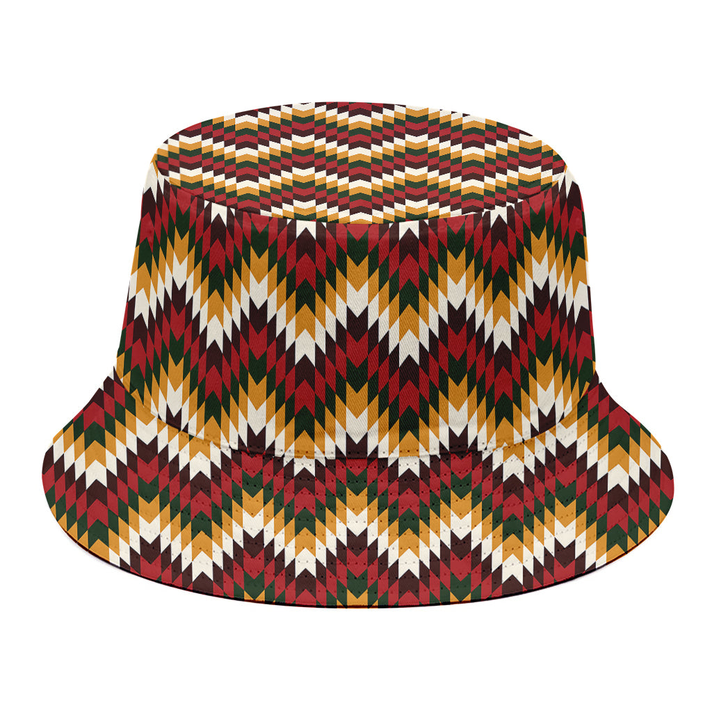 Native American Chevron Tribal Print Bucket Hat