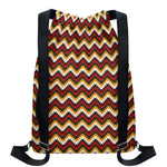 Native American Chevron Tribal Print Drawstring Backpack