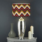 Native American Chevron Tribal Print Drum Lamp Shade