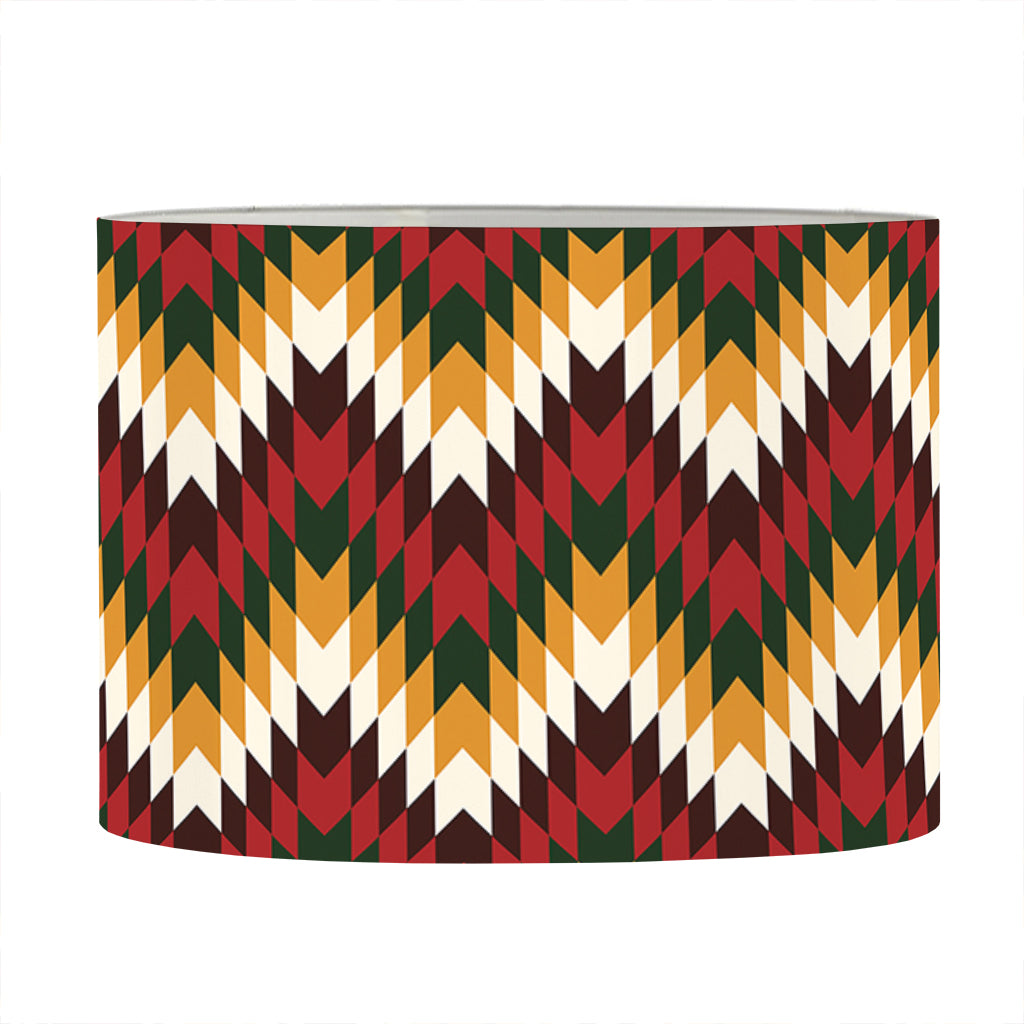 Native American Chevron Tribal Print Drum Lamp Shade