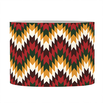 Native American Chevron Tribal Print Drum Lamp Shade