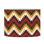 Native American Chevron Tribal Print Drum Lamp Shade