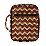 Native American Chevron Tribal Print Front Pocket Bible Bag