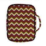 Native American Chevron Tribal Print Front Pocket Bible Bag