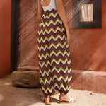 Native American Chevron Tribal Print Harem Pants