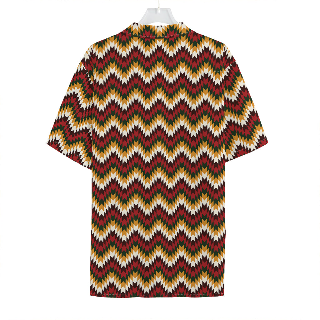 Native American Chevron Tribal Print Hawaiian Shirt