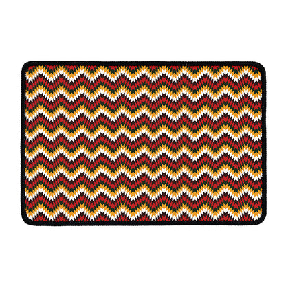 Native American Chevron Tribal Print Kitchen Mat