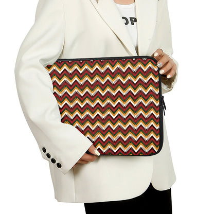 Native American Chevron Tribal Print Laptop Sleeve