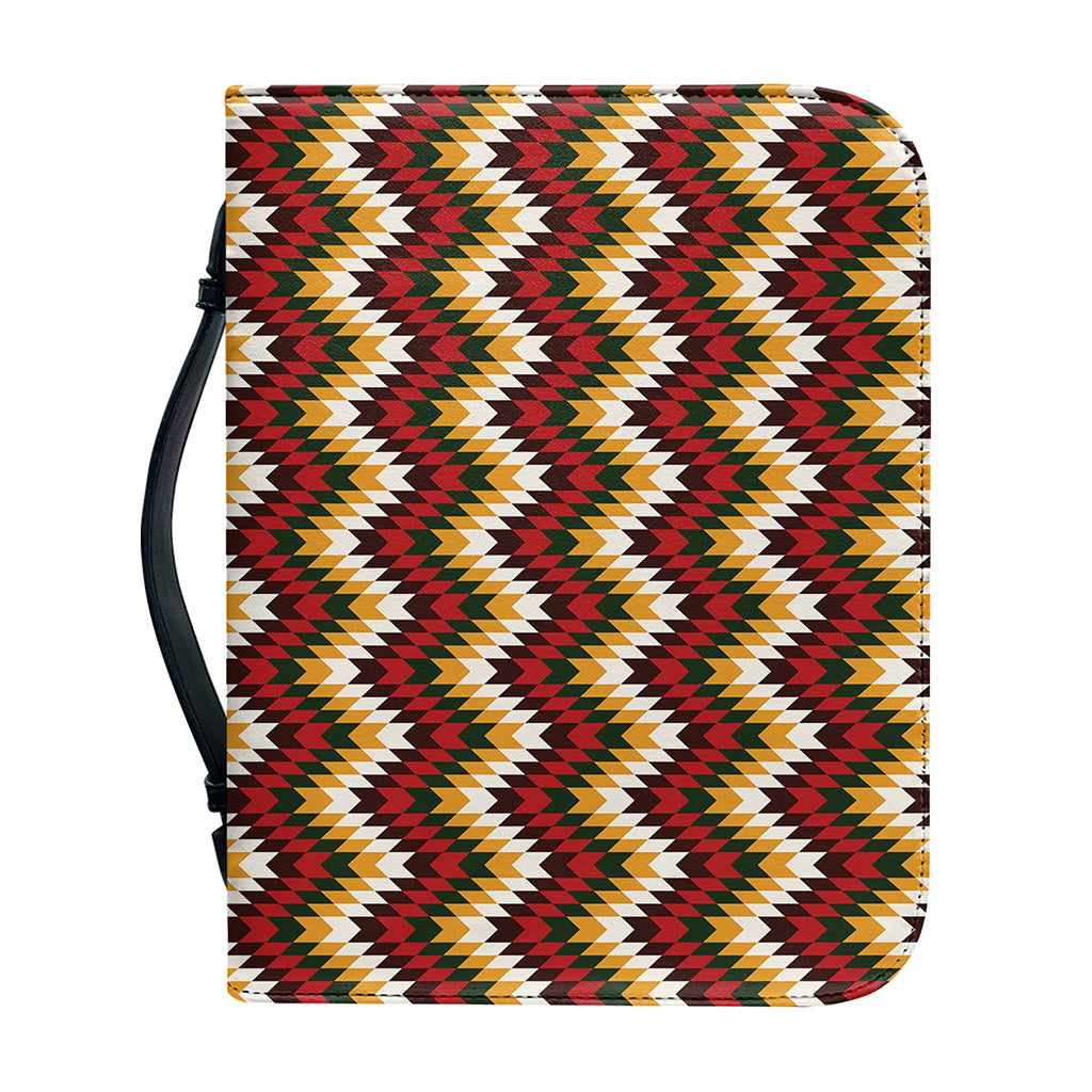 Native American Chevron Tribal Print Leather Bible Cover