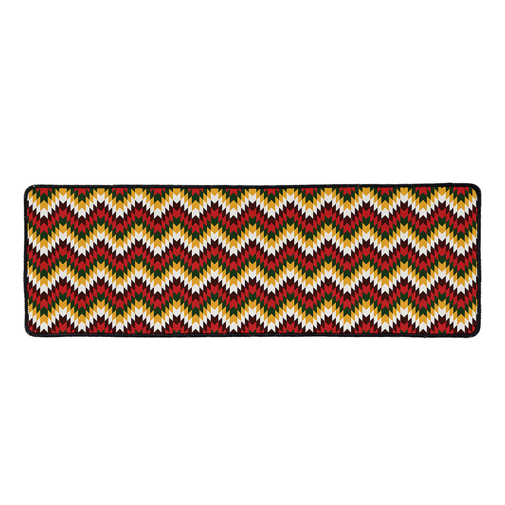 Native American Chevron Tribal Print Long Kitchen Mat