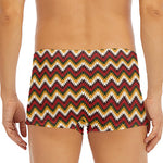 Native American Chevron Tribal Print Men's Short Boxer Briefs