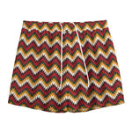 Native American Chevron Tribal Print Mesh Shorts