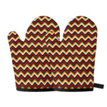 Native American Chevron Tribal Print Oven Mitts