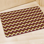 Native American Chevron Tribal Print Polyester Doormat