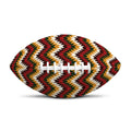 Native American Chevron Tribal Print Rugby Ball