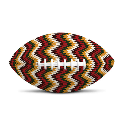 Native American Chevron Tribal Print Rugby Ball