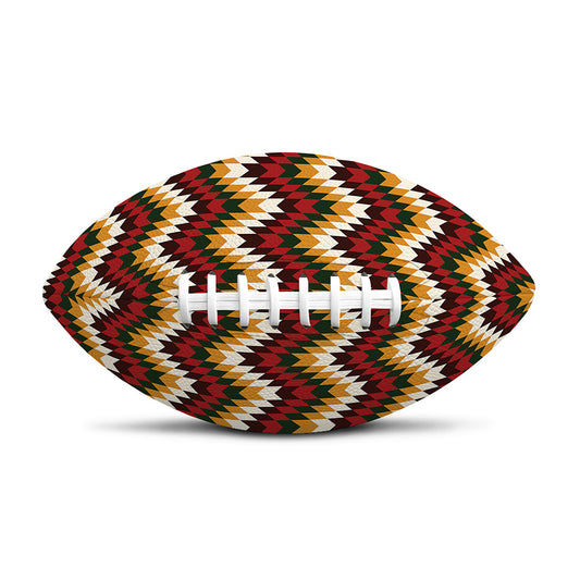 Native American Chevron Tribal Print Rugby Ball