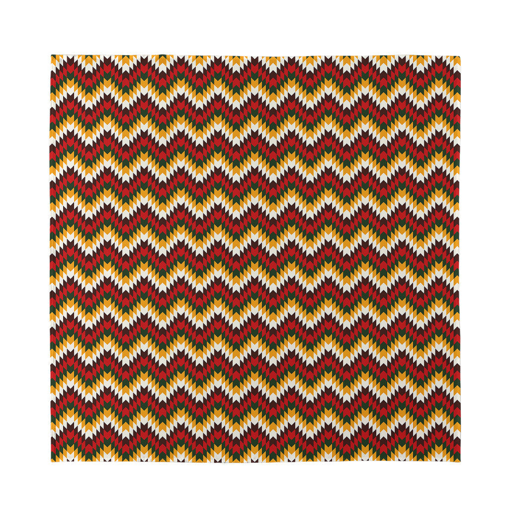 Native American Chevron Tribal Print Silk Bandana