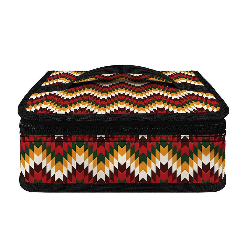 Native American Chevron Tribal Print Small Lunch Bag