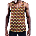 Native American Chevron Tribal Print Training Tank Top
