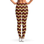 Native American Chevron Tribal Print Women's Leggings