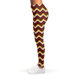 Native American Chevron Tribal Print Women's Leggings