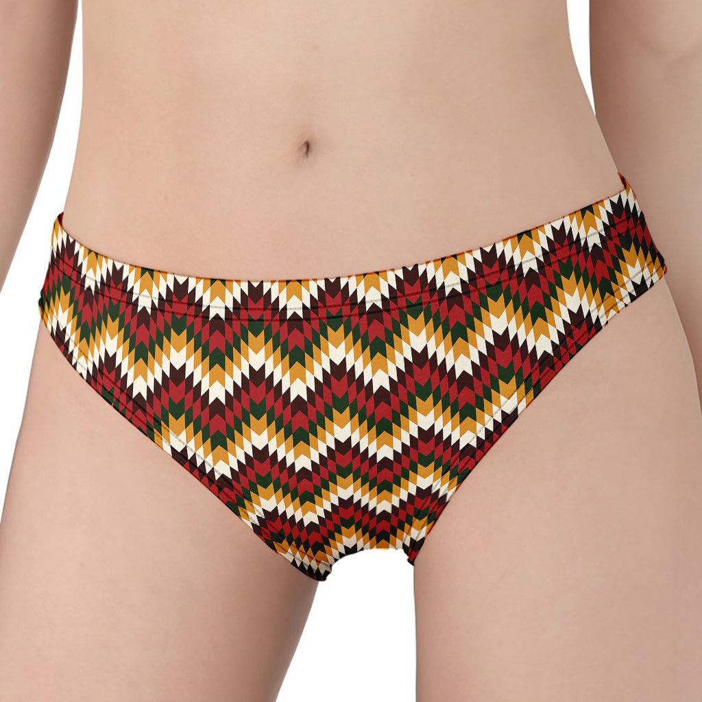 Native American Chevron Tribal Print Women's Panties