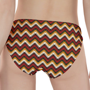 Native American Chevron Tribal Print Women's Panties