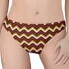 Native American Chevron Tribal Print Women's Thong