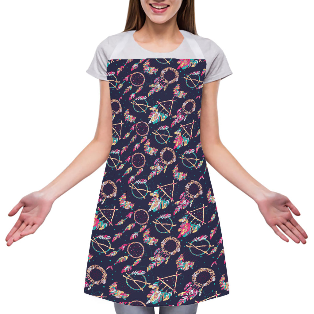 Native American Dream Catcher Print Adjustable Apron