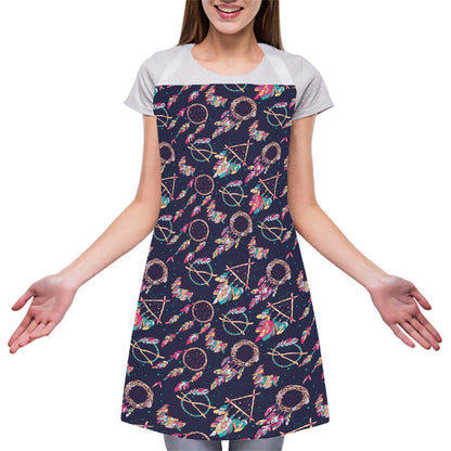 Native American Dream Catcher Print Adjustable Apron